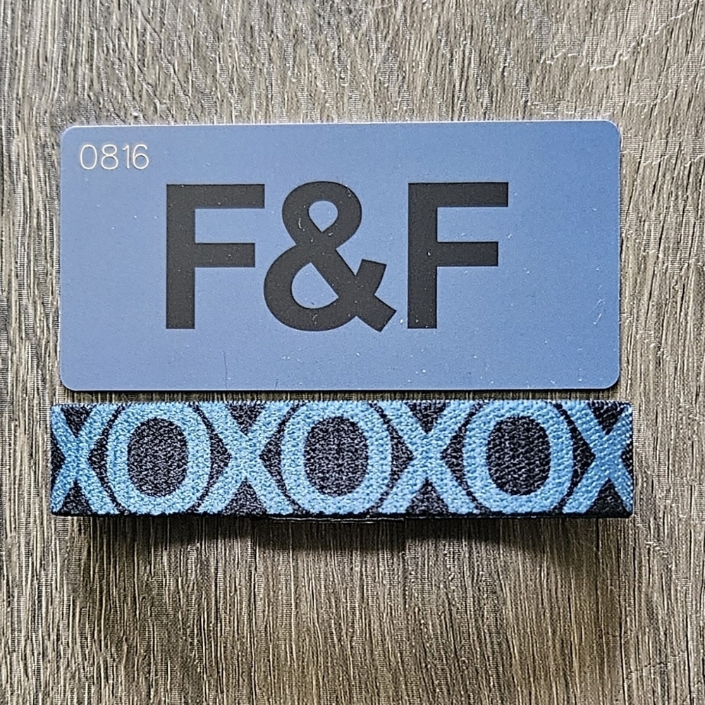 ZOX "F&F" #816 FRIENDS & FAMILY BLUE COLORWHEEL 2022 NEW SMALL wristband